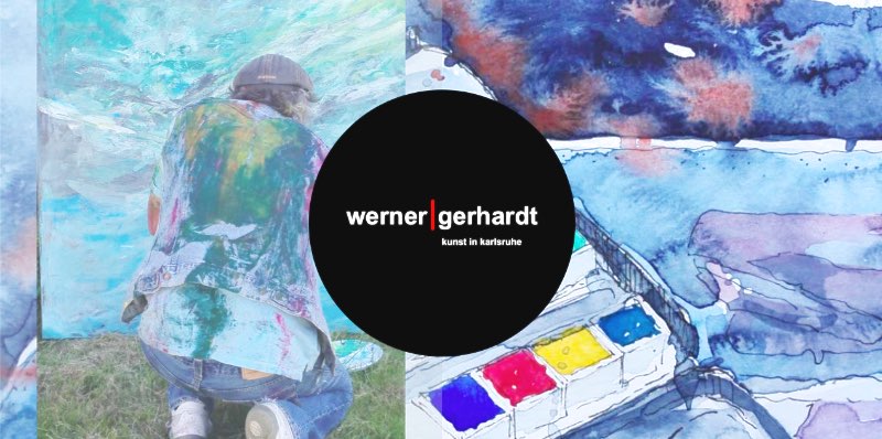 Werner Gerhardt, Kunst in Karlsruhe